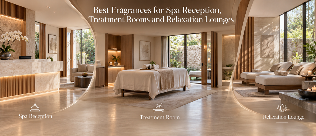 Best Fragrances for Spa Reception, Treatment Rooms and Relaxation Lounges