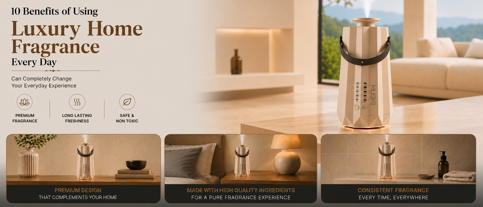 10 Benefits of Using Luxury Home Fragrance Diffusers Every Day