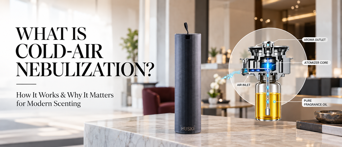 What Is Cold-Air Nebulization? How It Works and Why It Matters for Modern Scenting